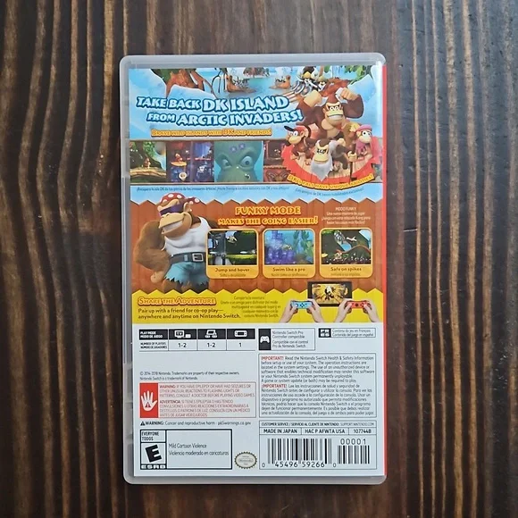DONKEY KONG NINTENDO SWITCH GAME - Picture 12 of 15